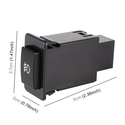 TS-12 Car Fog Light On-Off Button Switch with Cable for Nissan Sunny