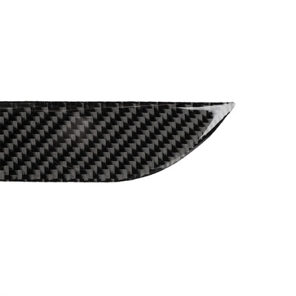 4 PCS Carbon Fiber Car Outside Handle Decorative Sticker for Tesla Model S, Outside Handle