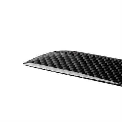 4 PCS Carbon Fiber Car Outer Door Handle Panel Decorative Sticker for Tesla Model X, Outer Door Handle Panel