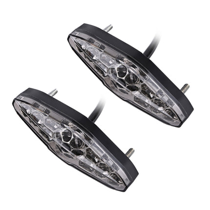 2 PCS KC-WD-NEW-3X Motorcycle LED Brake Light Running Lamp, Running Lamp, KC-WD-NEW-3X
