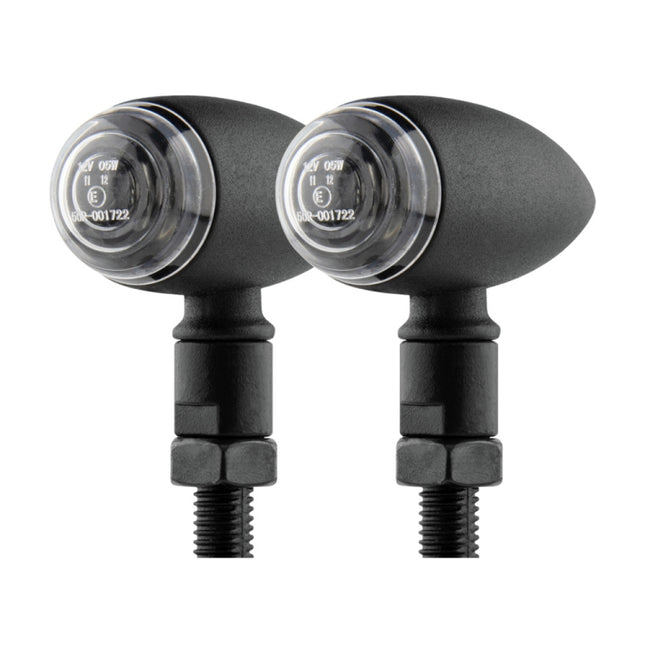 2 PCS KC805 Motorcycle Retro Metal Turn Signal Light