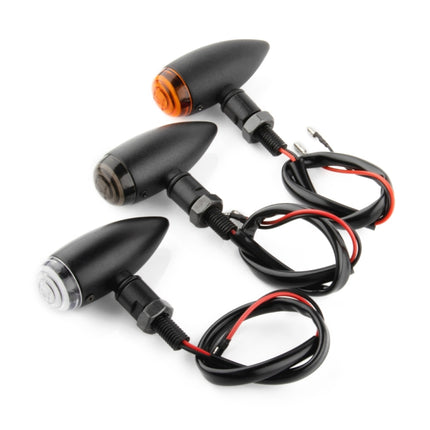 2 PCS KC805 Motorcycle Retro Metal Turn Signal Light