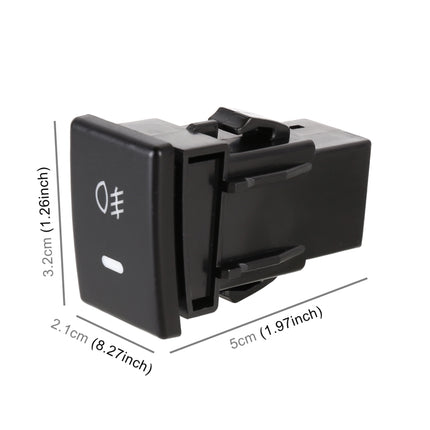 TS-16 Car Fog Light On-Off Button Switch with Cable for Isuzu mu-X
