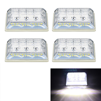 4 PCS ZS-6001 DC24V Car / Truck Side Marker Indicator Lights Bulb Lamp