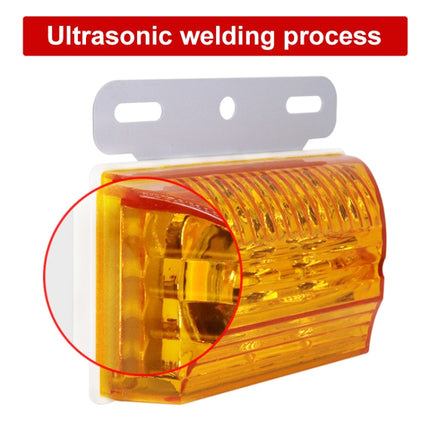 4 PCS ZS-6001 DC24V Car / Truck Side Marker Indicator Lights Bulb Lamp