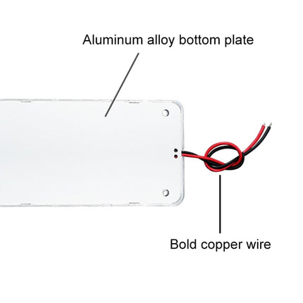 2 PCS ZS-3346 DC24V High Bright 105 COB Lamp Beads Car Dome Light Cabin Light Bar, ZS-3346