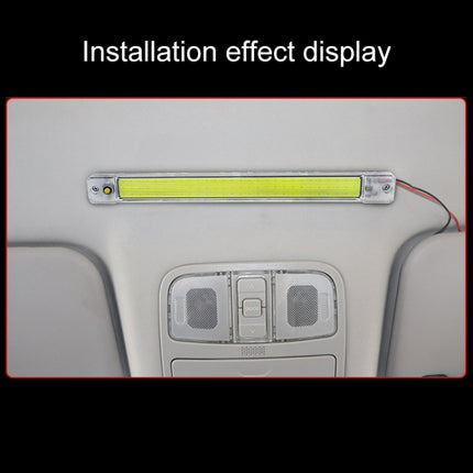 2 PCS ZS-3348 DC12-24V High Bright 84 COB Lamp Beads Car Dome Light Cabin Light Bar, ZS-3348
