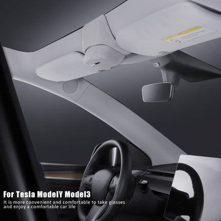 Car Ordinary Version Sunglasses Storage Box for Tesla Model 3 2019-2023, Ordinary Version for Tesla Model 3