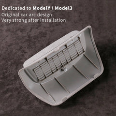 Car Suede Wrap Version Sunglasses Storage Box for Tesla Model 3 2019-2023
