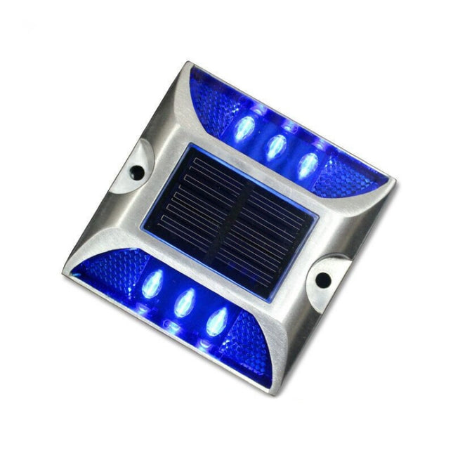 Solar Square Road Stud Light Car Guidance Light Road Deceleration Light, Constantly Bright Version, Constantly Bright Version