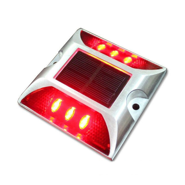 Solar Square Road Stud Light Car Guidance Light Road Deceleration Light, Flashing Bright Version, Flashing Bright Version