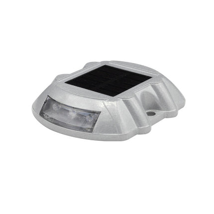 Solar Horseshoe Road Stud Light Car Guidance Light Road Deceleration Light, Constantly Bright Version