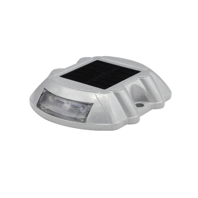Solar Horseshoe Road Stud Light Car Guidance Light Road Deceleration Light, Constantly Bright Version