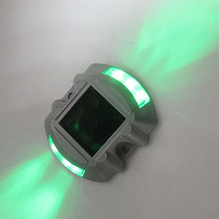 Solar Horseshoe Road Stud Light Car Guidance Light Road Deceleration Light, Constantly Bright Version
