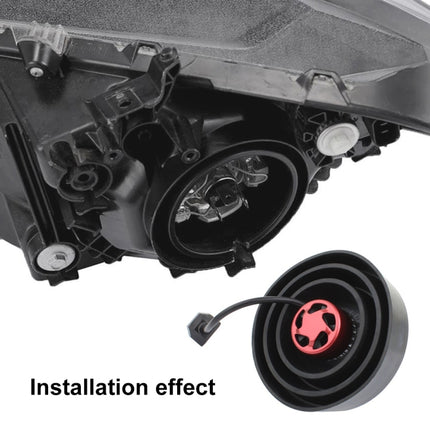 1 Pair C-1 Universal Headlight Soft Silicone Dust Cover