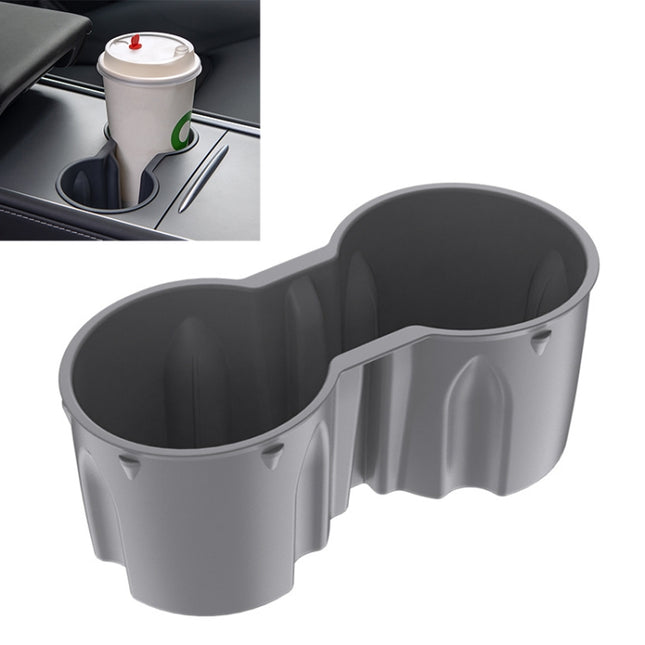 SHUNWEI SD-1054 Car Water Cup Holder for Tesla Model 3 / Y 2021-2022, SD-1054 (Grey), SD-1054 (Black)
