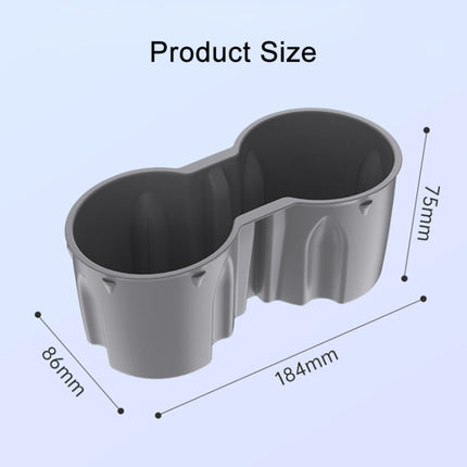 SHUNWEI SD-1054 Car Water Cup Holder for Tesla Model 3 / Y 2021-2022, SD-1054 (Black), SD-1054 (Grey)