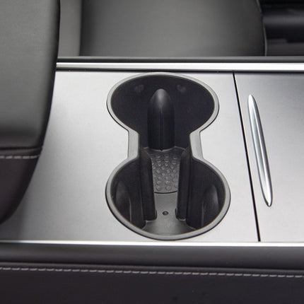 SHUNWEI SD-1054 Car Water Cup Holder for Tesla Model 3 / Y 2021-2022, SD-1054 (Black), SD-1054 (Grey)
