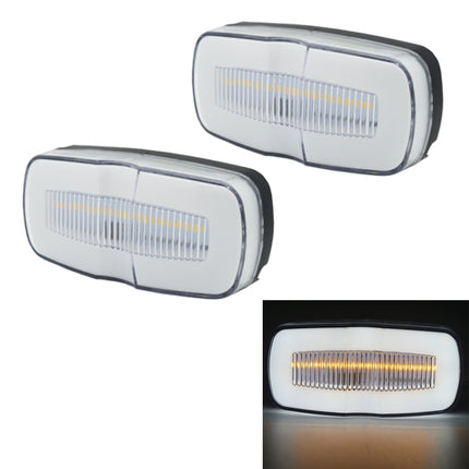 2 PCS MK-190 Truck LED Side Marker Light, MK-190 (Red Light), MK-190 (White Light), MK-190 (Yellow Light)