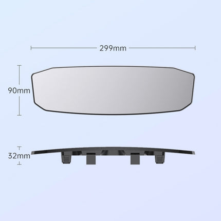 SHUNWEI SD-2415 Car Anti-glare Rear-view Mirror, Size: 299 x 90mm, 299 x 90mm