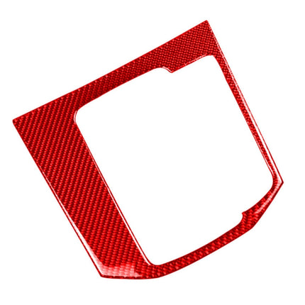 Car Carbon Fiber Gear Panel Decorative Sticker for Mazda CX-5 2017-2018, Right Drive, Gear Panel, Right Drive