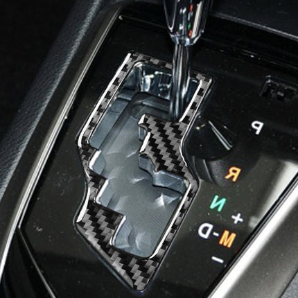 Car Carbon Fiber Gear Decorative Sticker for Toyota Corolla / Levin 2014-2018, Right Drive, Gear, Right Drive