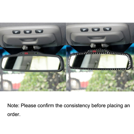 Car Carbon Fiber Rearview Mirror Decorative Sticker for Volvo XC90 2003-2014, Left and Right Drive Universal