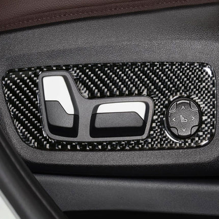 Car Carbon Fiber M High Performance Door Handle C Decorative Sticker for BMW G01 X3 2018-2020 / G02 X4 2019-2020, Left and Right Drive Universal, Door Handle C