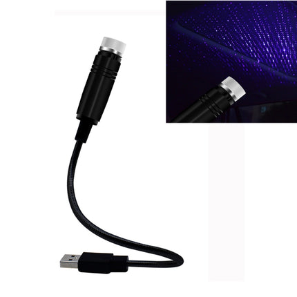 Car USB Star Dome Projector Hose Light, Constantly Bright Version, Constantly Bright(Purple Blue)