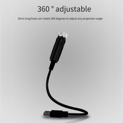 Car USB Star Dome Projector Hose Light, Constantly Bright Version, Constantly Bright(Purple Blue)