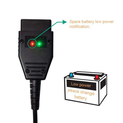 Car Computer ECU Memory Saver Rechargeable Battery Replacement Tool Kit Accessories, CYS-100