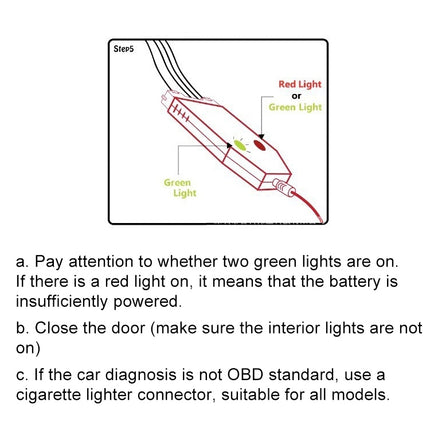 Car Computer ECU Memory Saver Rechargeable Battery Replacement Tool Kit Accessories, CYS-100