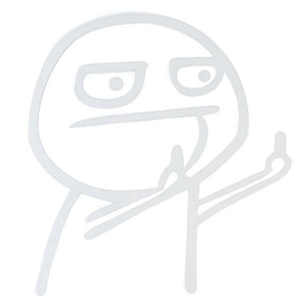 Car Cartoon Personality Decorative Sticker