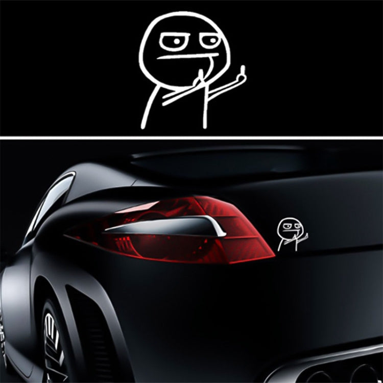 Car Cartoon Personality Decorative Sticker