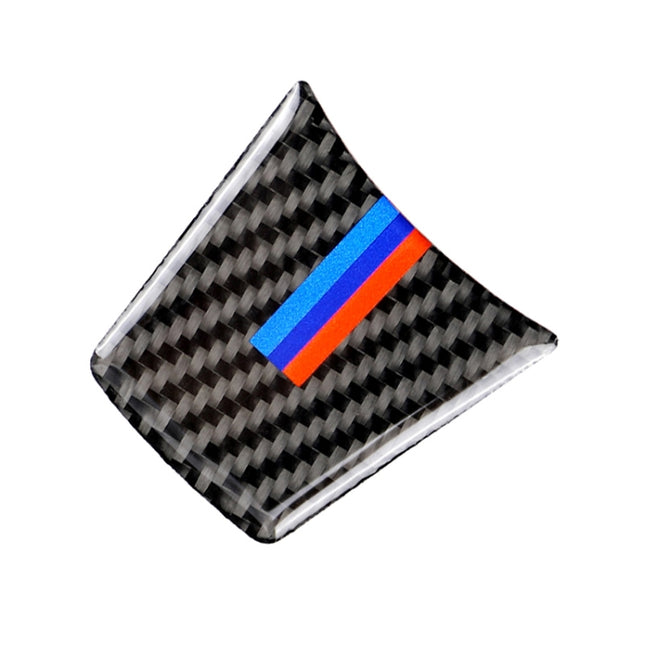 Car Carbon Fiber Steering Wheel Three Color Decorative Sticker for BMW Z4 2009-2015