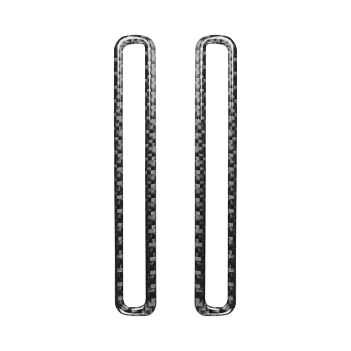 Carbon Fiber Car Door Air Outlet Decorative Sticker for Dodge Challenger 2015 to Now, Left Driving, Door Air Outlet