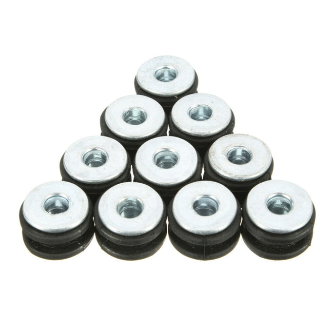 10 in 1 For Kawasaki Motorcycle Rubber Grommets Bolt Assortment Kit, Rubber Grommets Bolt