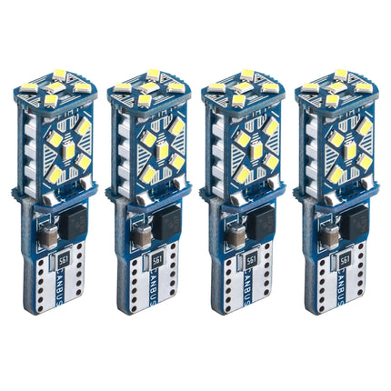 4pcs T10 DC12V /  2.52W / 0.21A / 900LM Car Clearance Light with Decoding, 4pcs T10