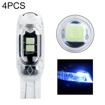 4pcs T10 DC12V /  0.84W / 0.07A / 150LM Car Clearance Light 5LEDs SMD-3030 Lamp Beads with lens