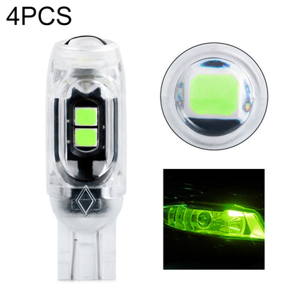 4pcs T10 DC12V /  0.84W / 0.07A / 150LM Car Clearance Light 5LEDs SMD-3030 Lamp Beads with lens