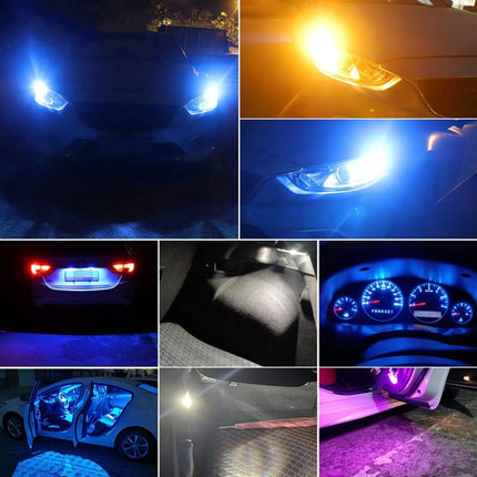 4pcs T10 DC12V /  0.84W / 0.07A / 150LM Car Clearance Light 5LEDs SMD-3030 Lamp Beads with lens