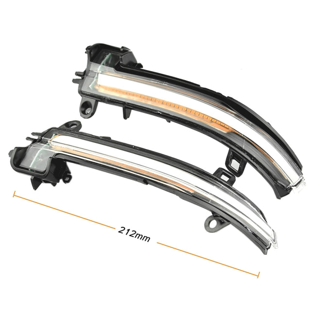 1 Pair For BMW 3 Series F20 Car Dynamic LED Turn Signal Light Rearview Mirror Flasher Water Blinker