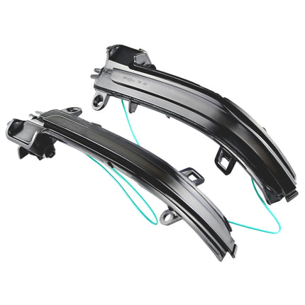 1 Pair For BMW 3 Series F20 Car Dynamic LED Turn Signal Light Rearview Mirror Flasher Water Blinker, For BMW 3 Series F20 (Blue)