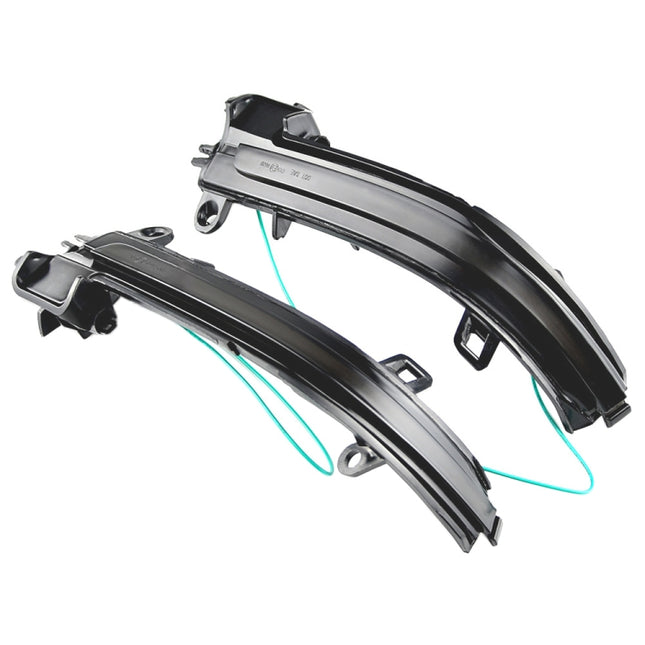 1 Pair For BMW 3 Series F20 Car Dynamic LED Turn Signal Light Rearview Mirror Flasher Water Blinker, For BMW 3 Series F20 (Blue)
