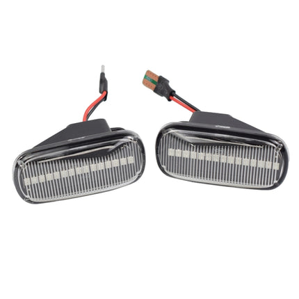 2pcs For Honda Civic 2001-2015 Car Dynamic LED Fender Side Light 34301-S5H-T02