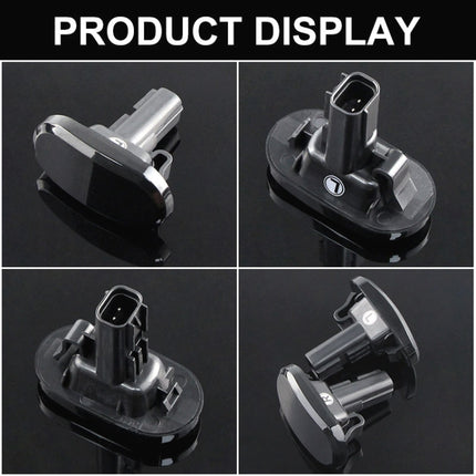 2pcs For Suzuki Jimny JB64W 2018/07- Car Dynamic LED Fender Side Light, For Suzuki Jimny JB64W 2018/07- (Transparent), For Suzuki Jimny JB64W 2018/07- (Transparent Black)