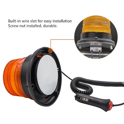 School Bus Engineering Vehicle Safety Warning Light Rear-end Collision Yellow Signal Lamp