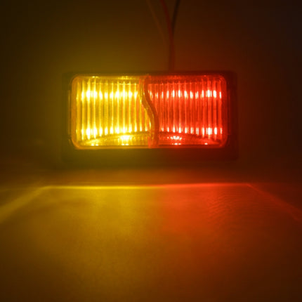 4pcs MK-049 Truck 8LEDs Double Color Side Marker Light, MK-049