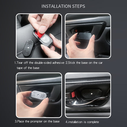 Car Door Opener Alarm Automatic Induction Voice LED Prompt Light, Door Opener Alarm