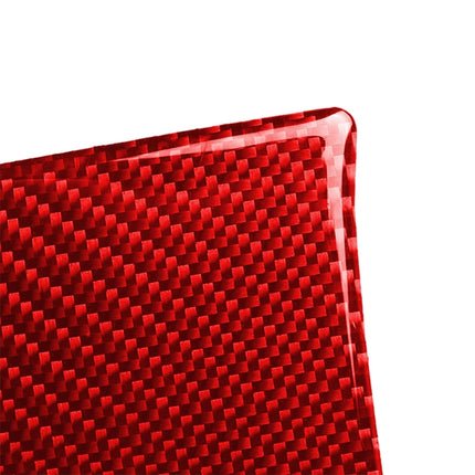 Car Carbon Fiber Rear Debris Cover Decorative Sticker for Honda Tenth Generation Civic 2016-2019, Left and Right Drive Universal, Rear Debris Cover
